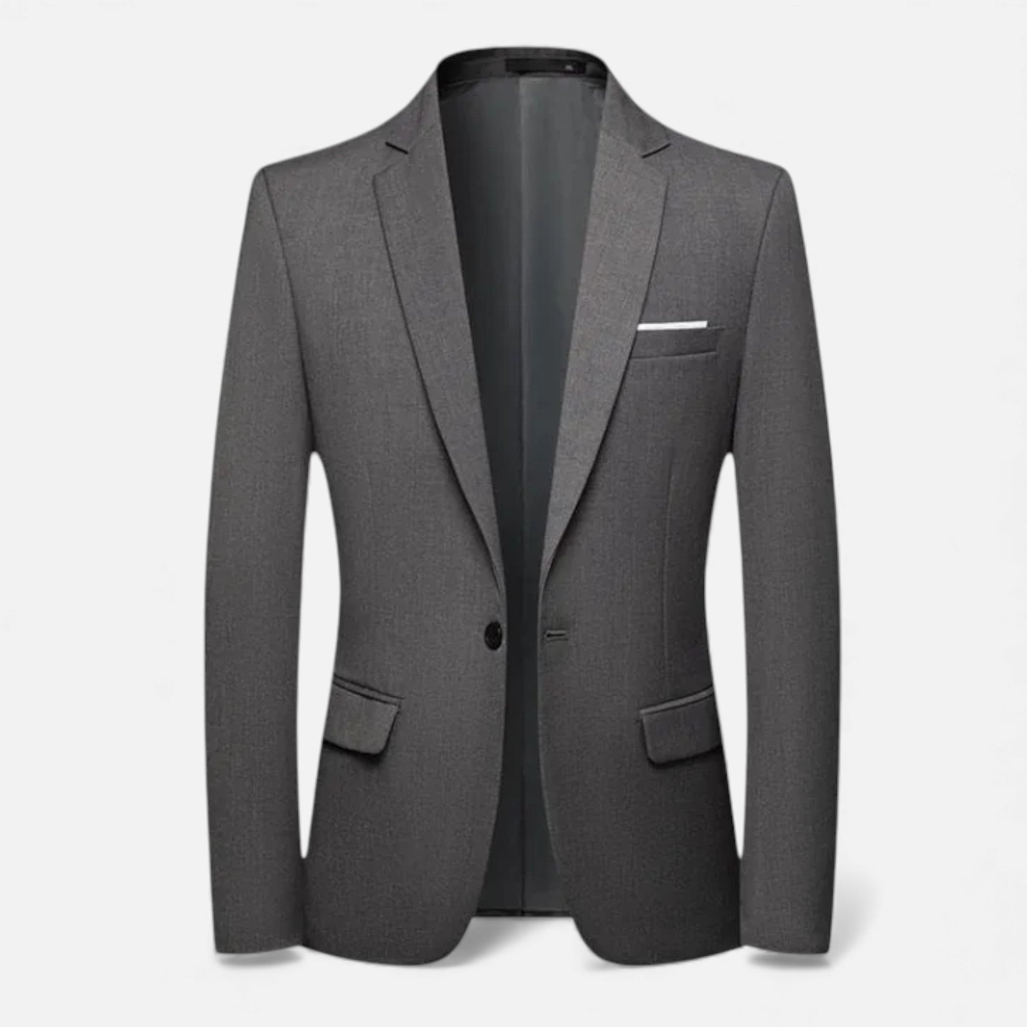 Men’s Single-Breasted Formal Blazer